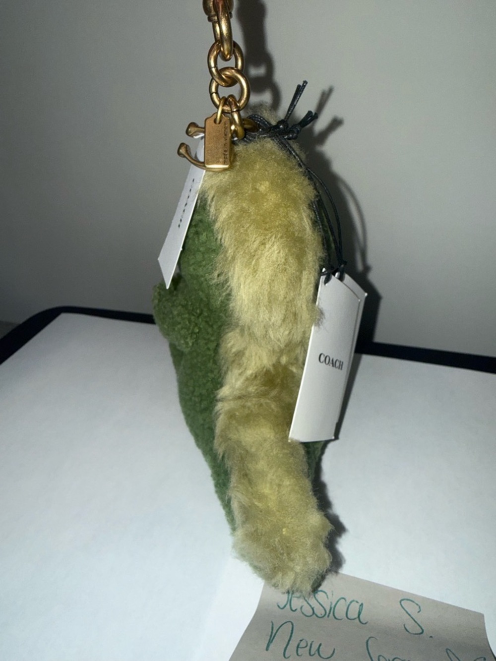 Coach Rexy Plushie Bag Charm - Picture 3 of 5